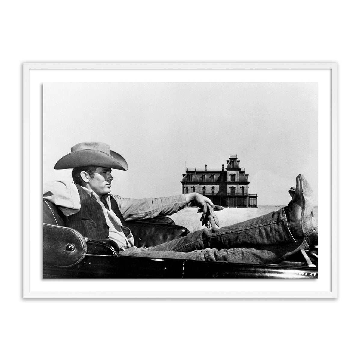 James Dean In Motion Picture Giant By Getty Images
