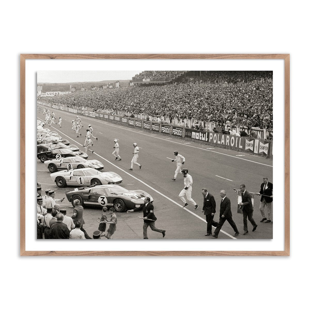 Start Of The Le Mans Race By Getty Images