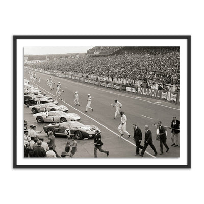 Start Of The Le Mans Race By Getty Images