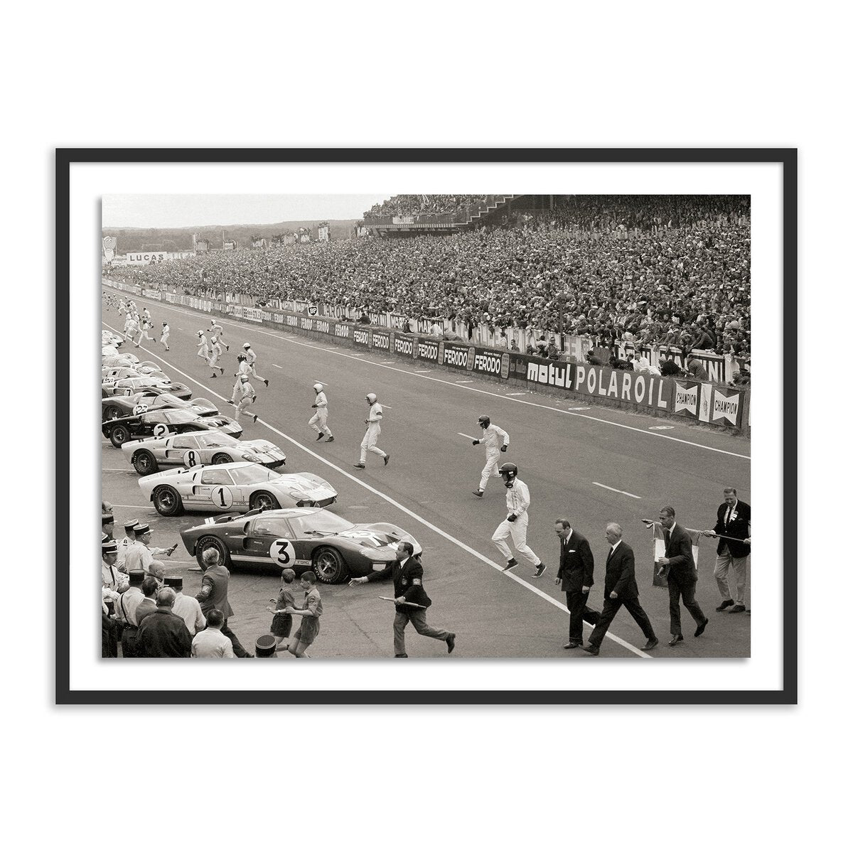 Start Of The Le Mans Race By Getty Images