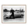 Sean Connery With 00'S Aston Martin By Getty Images