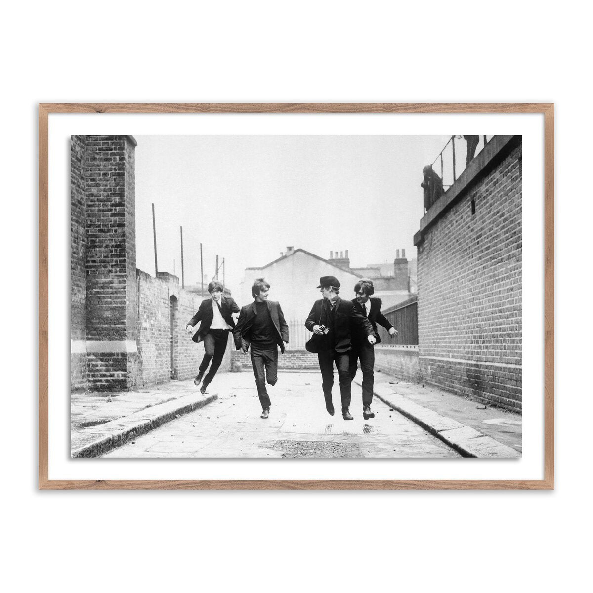 The Beatles Running In A Hard Day'S Night By Getty Images