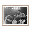 Muhammad Ali Punching Joe Frazier By Getty Images