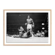 Boxers Muhammad Ali And Sonny Liston Fighting By Getty Images