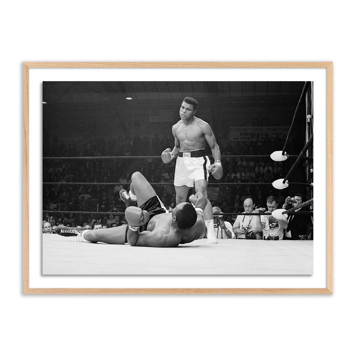 Boxers Muhammad Ali And Sonny Liston Fighting By Getty Images