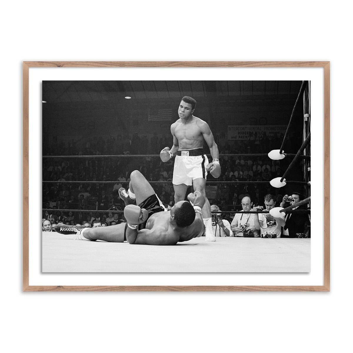 Boxers Muhammad Ali And Sonny Liston Fighting By Getty Images