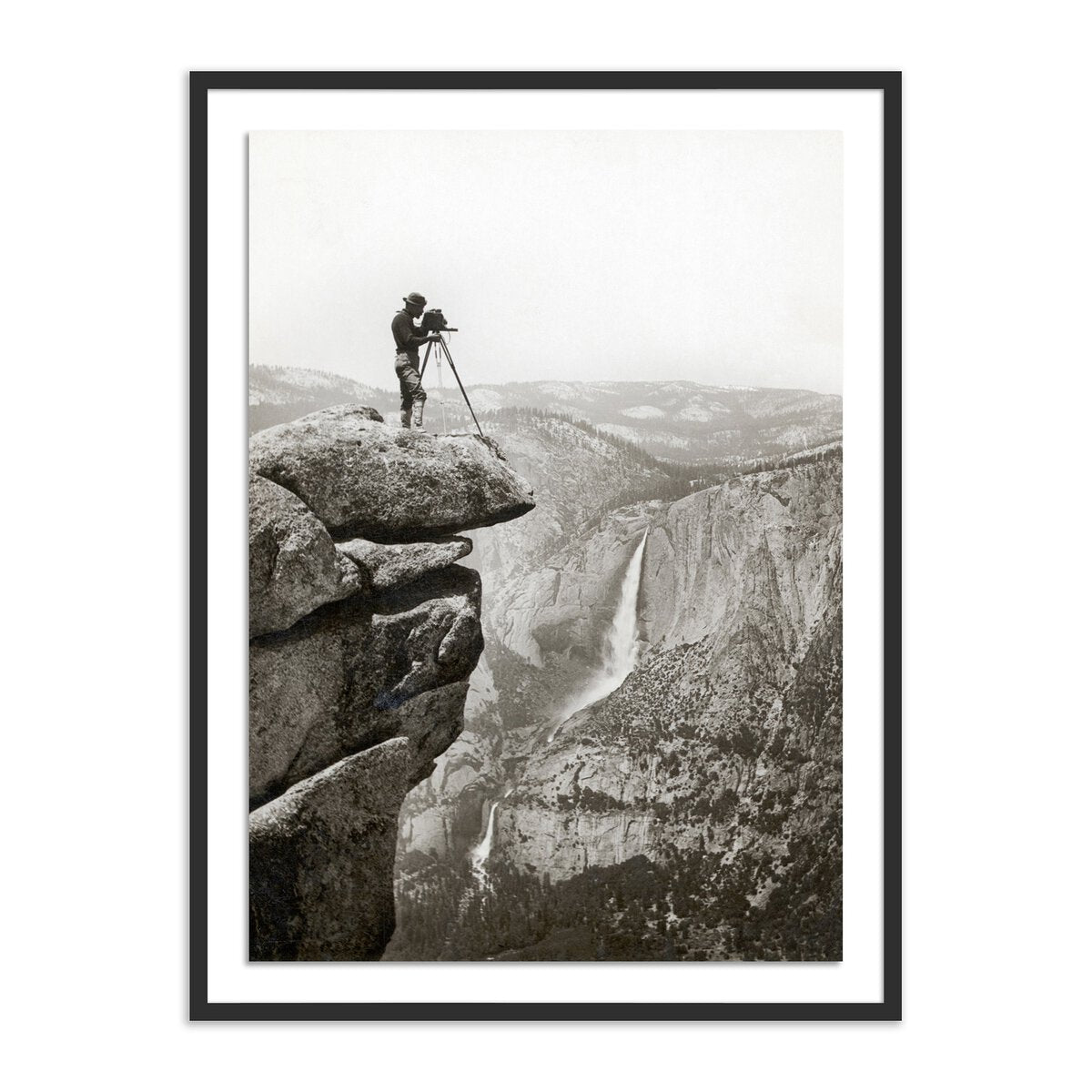 Photographer In Yosemite Valley By Getty Images