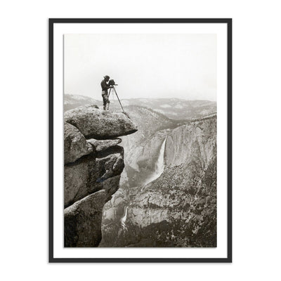Photographer In Yosemite Valley By Getty Images