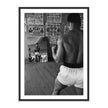 Cassius Clay Watching Himself In A Mirror By Getty Images