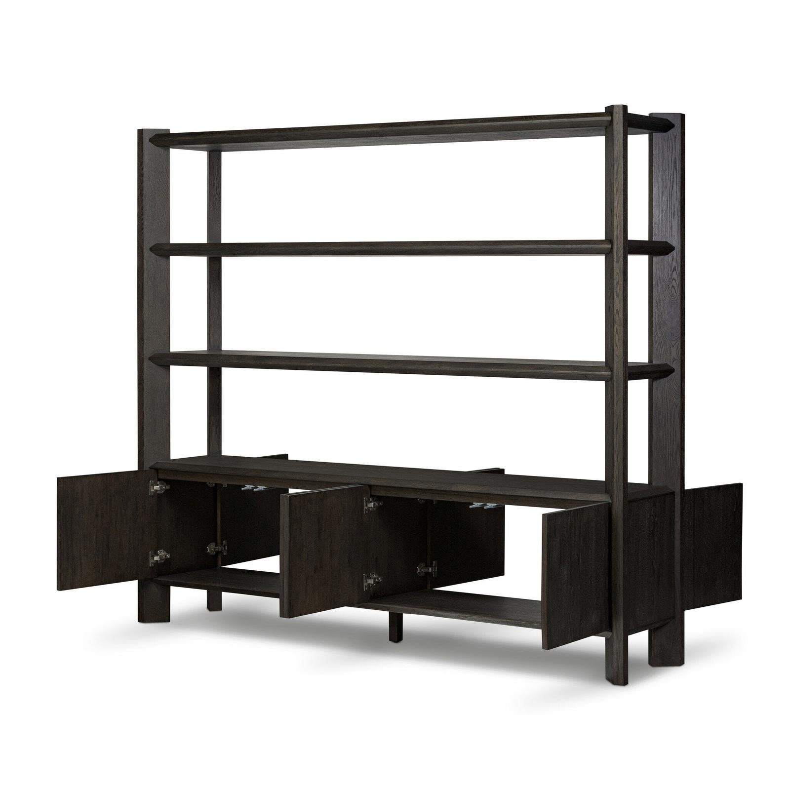 Four Hands Orwin Wide Bookshelf
