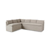 Four Hands Andre Slipcover Dining Banquette L-Shape