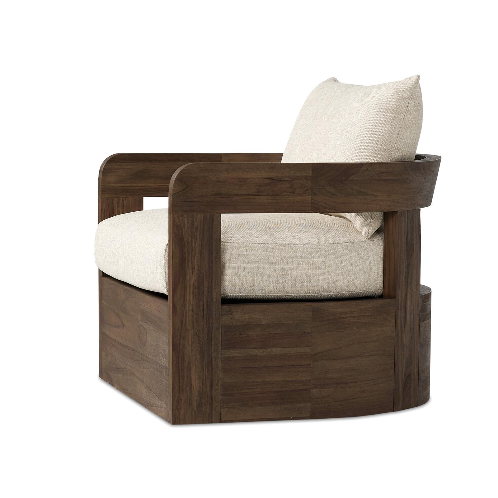Four Hands Jackson Outdoor Swivel Chair