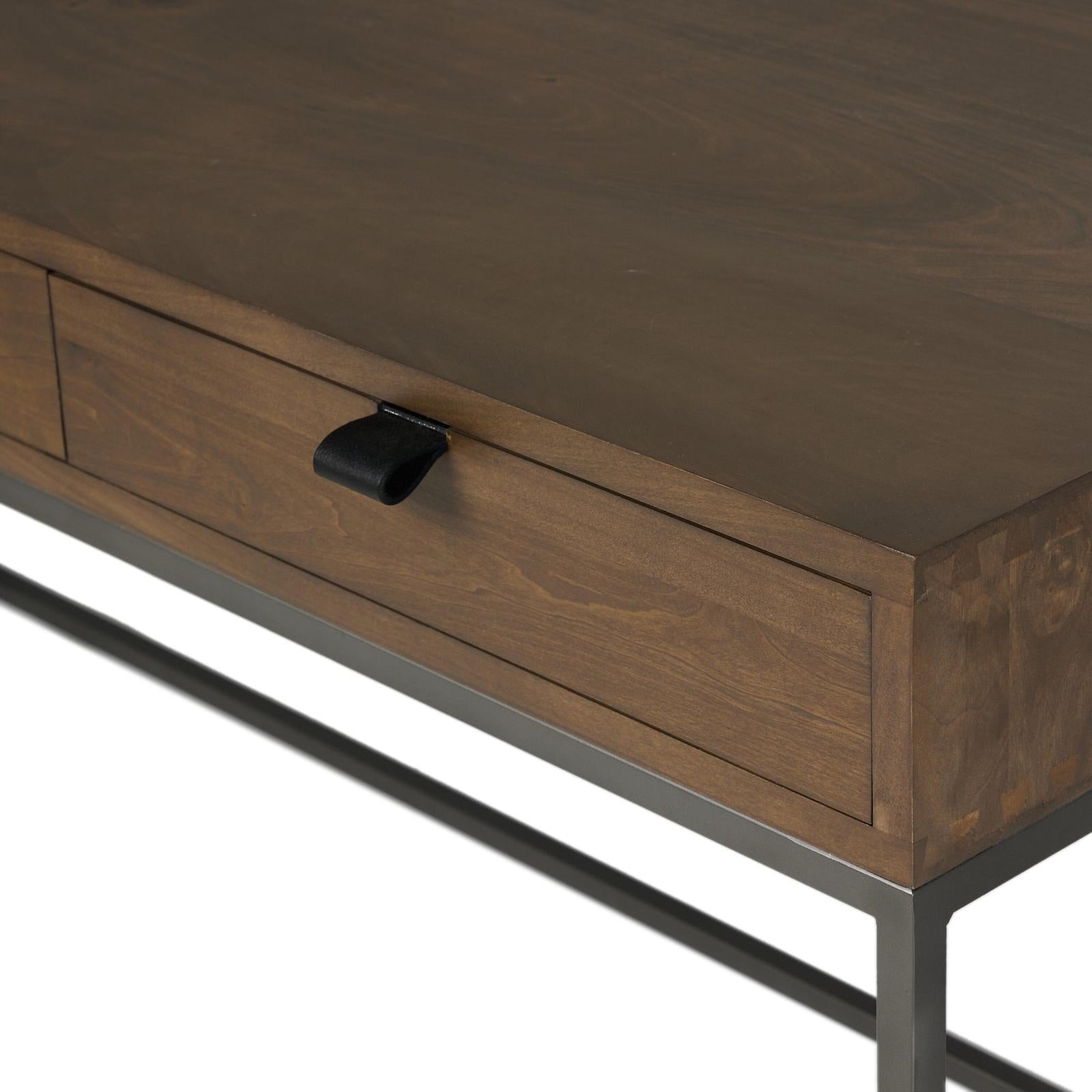 Four Hands Trey Wide Filing Cabinet Desk System