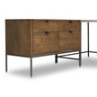 Four Hands Trey Wide Filing Cabinet Desk System