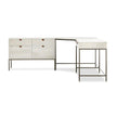 Four Hands Trey Wide Filing Cabinet Desk System