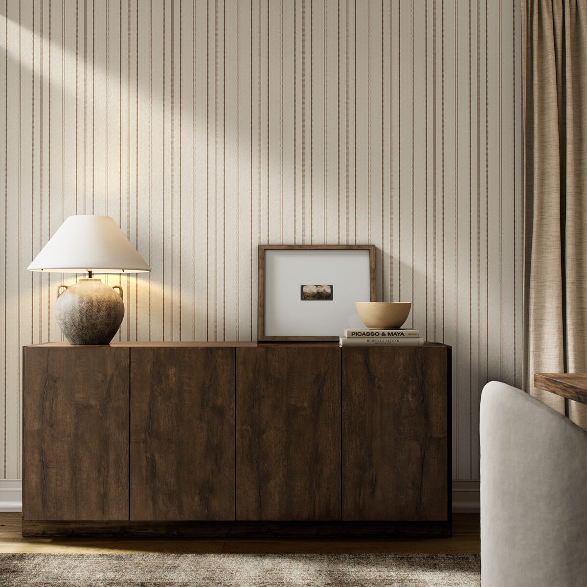 Stripe Wallpaper By Getty Images