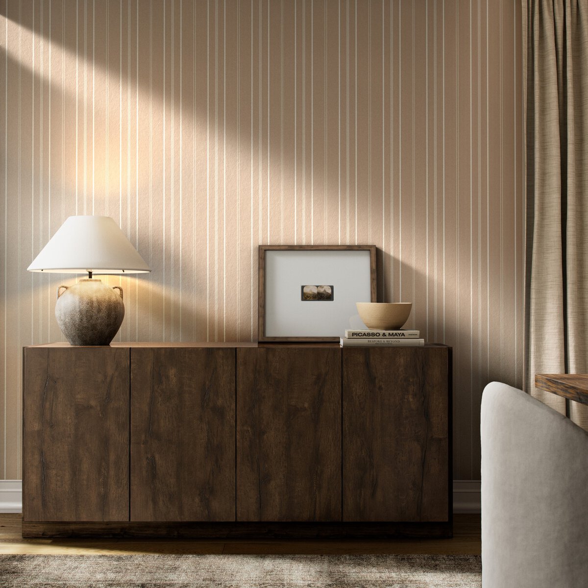 Stripe Wallpaper By Getty Images