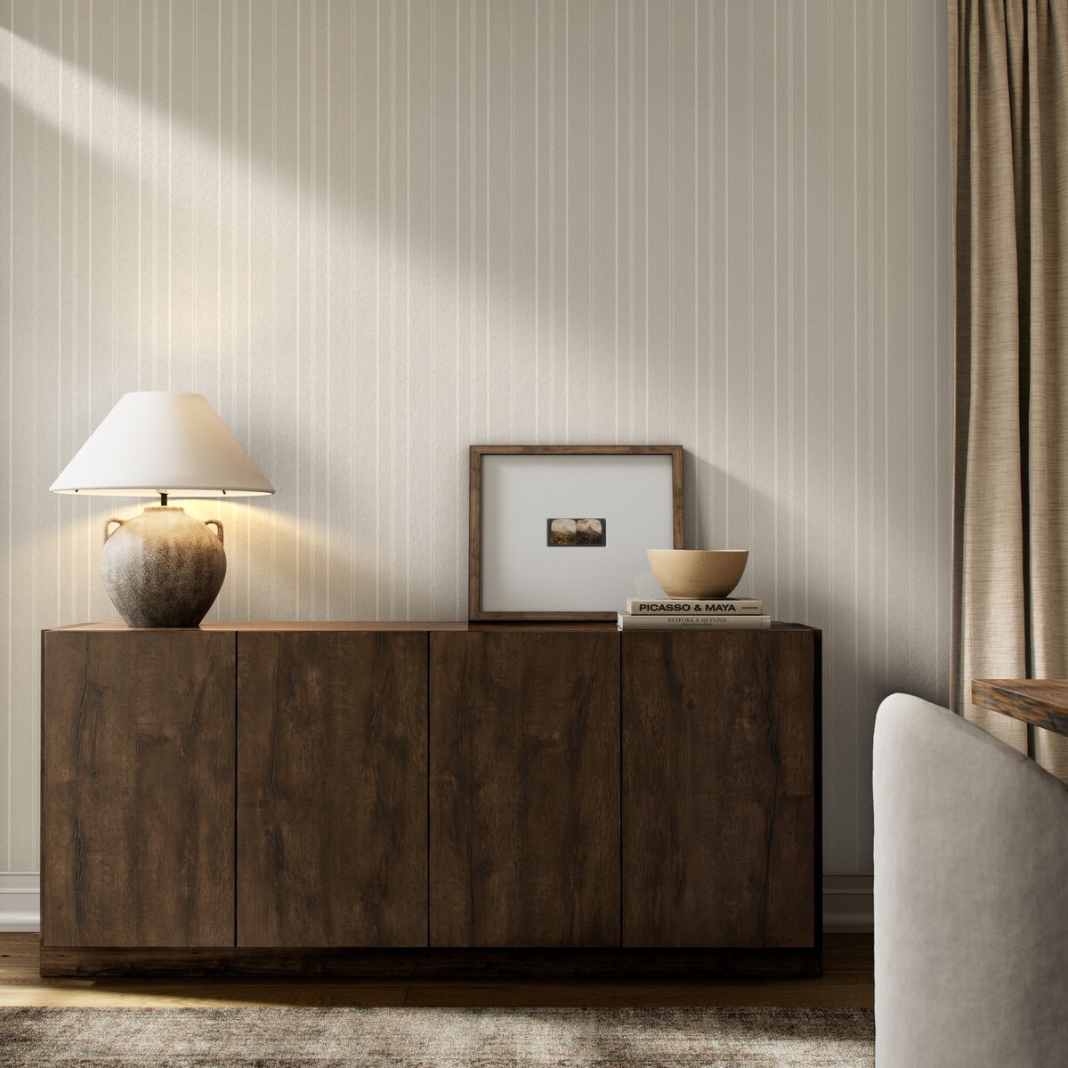Stripe Wallpaper By Getty Images