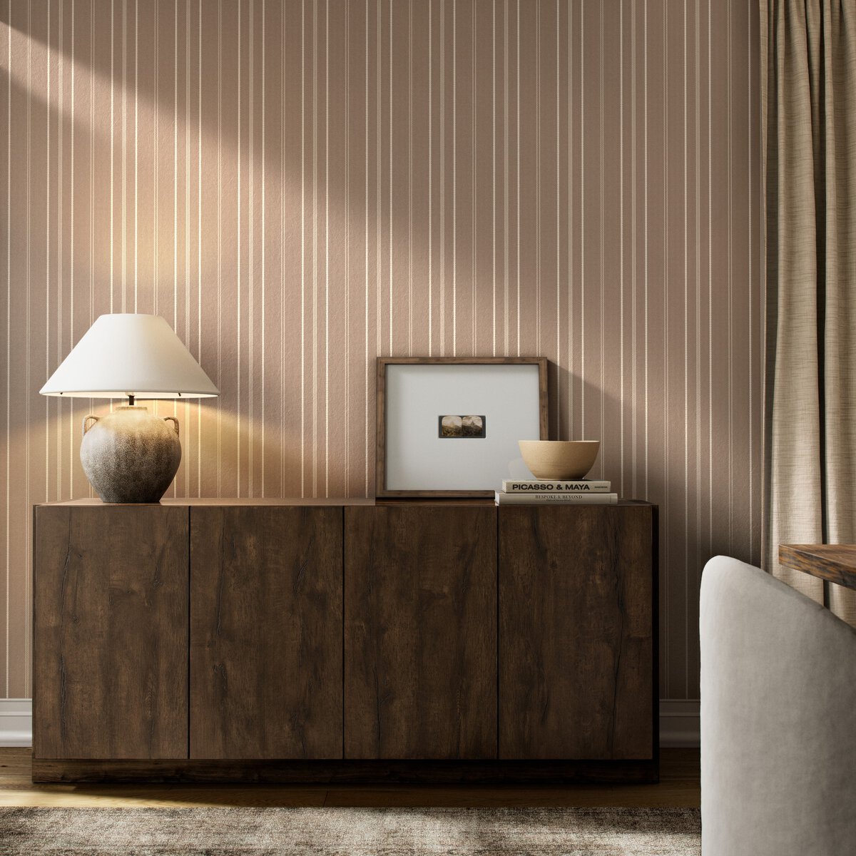 Stripe Wallpaper By Getty Images