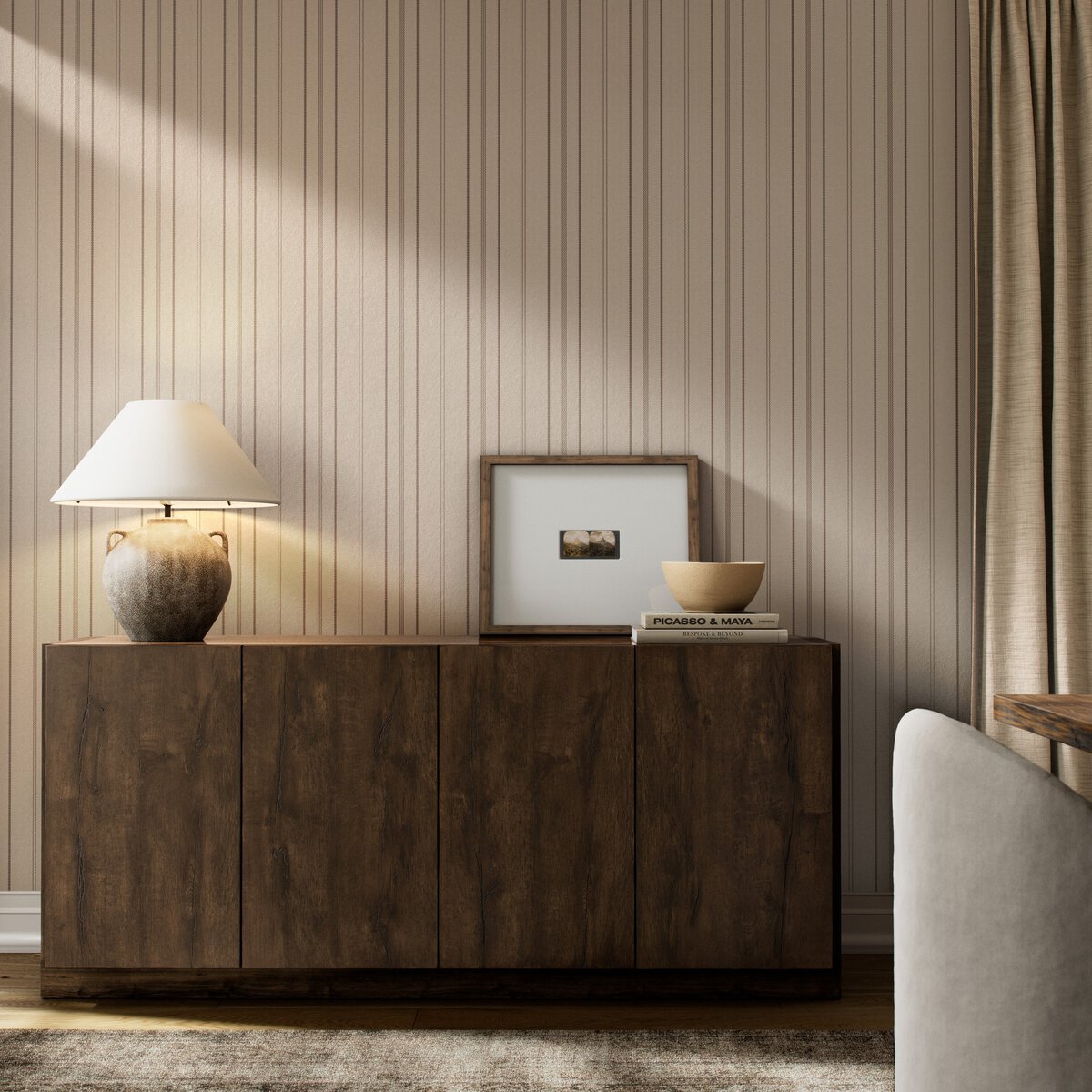 Stripe Wallpaper By Getty Images
