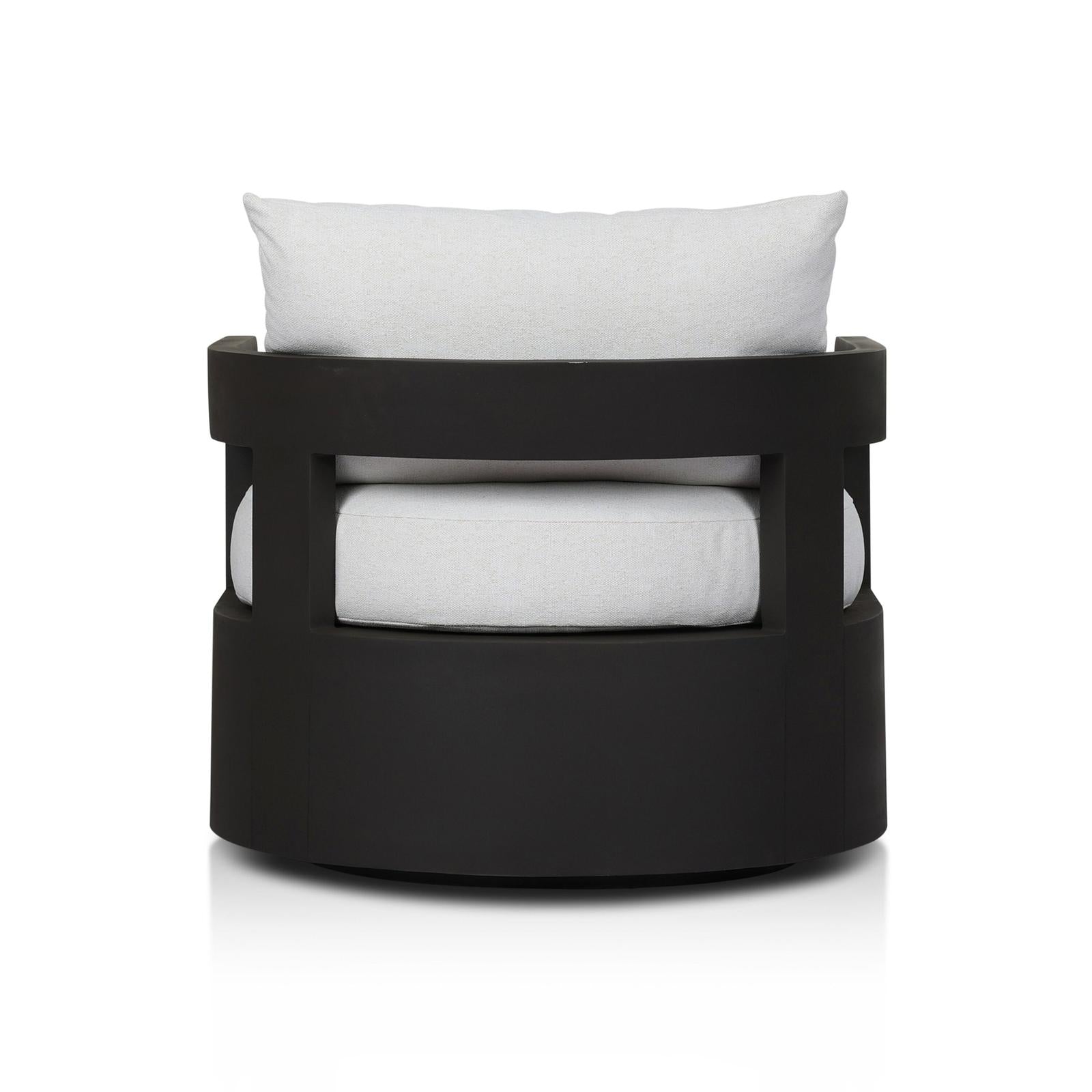 Four Hands Jackson Outdoor Metal Swivel Chair