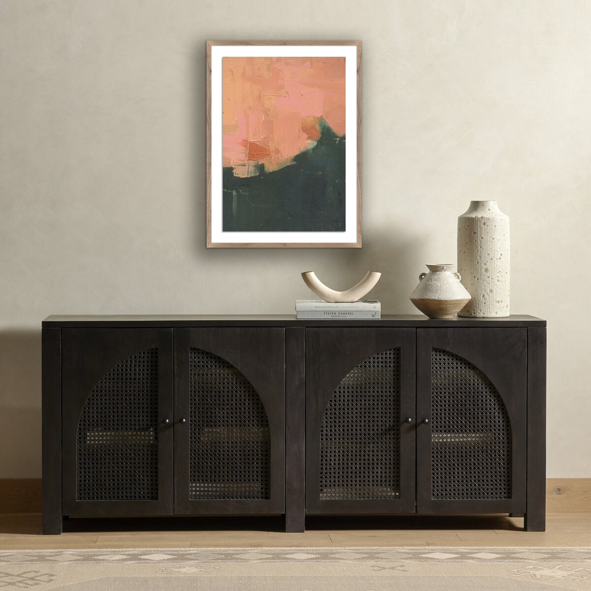 An Invitation By Jill Elliott Framed Paper
