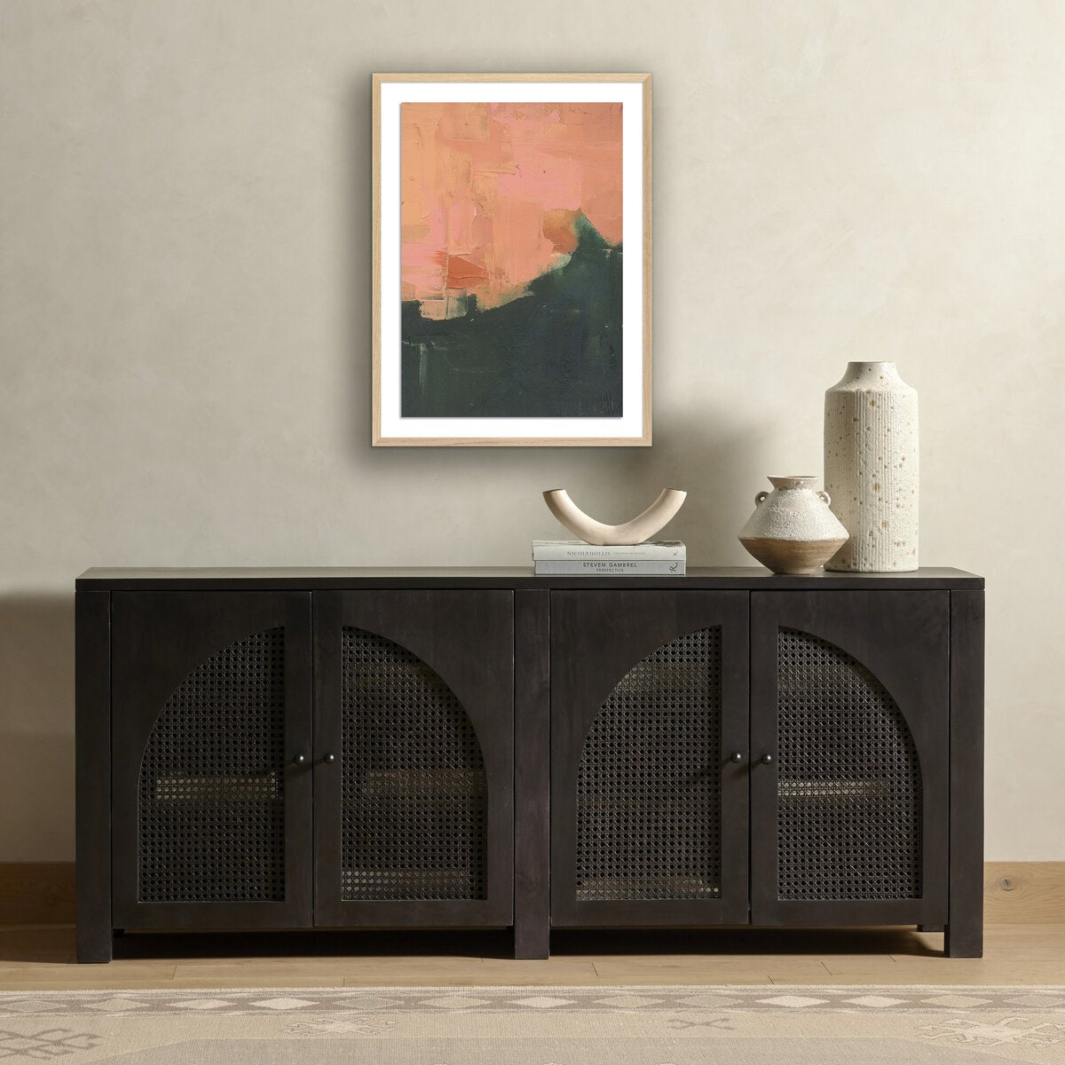 An Invitation By Jill Elliott Framed Paper