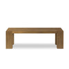 Four Hands Emeli Tawny Rubberwood Veneer Rectangular Coffee Table