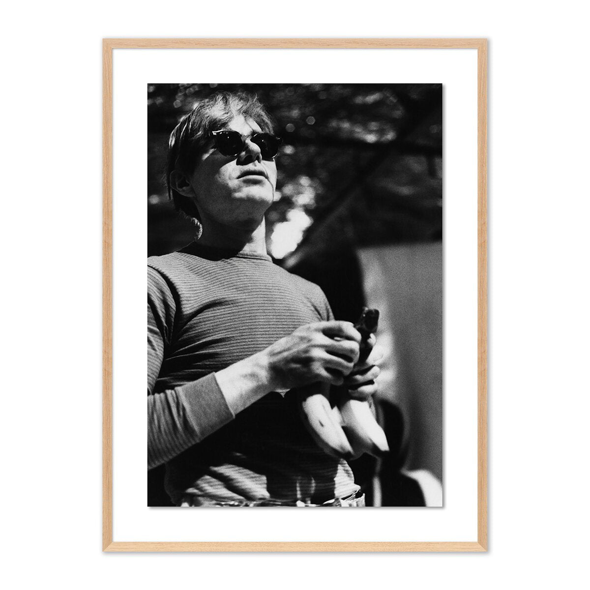 Warhol With Bananas By Getty Images