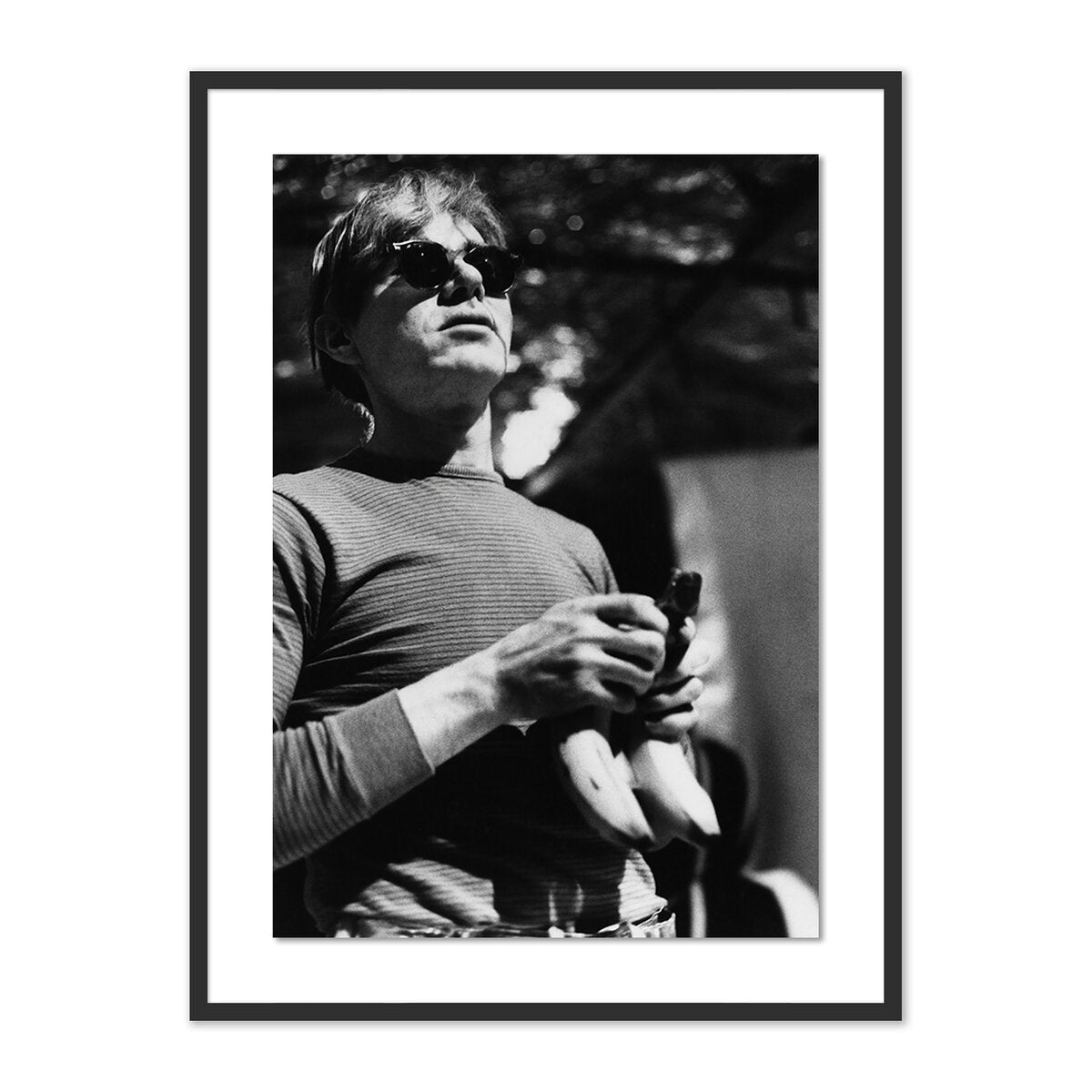 Warhol With Bananas By Getty Images