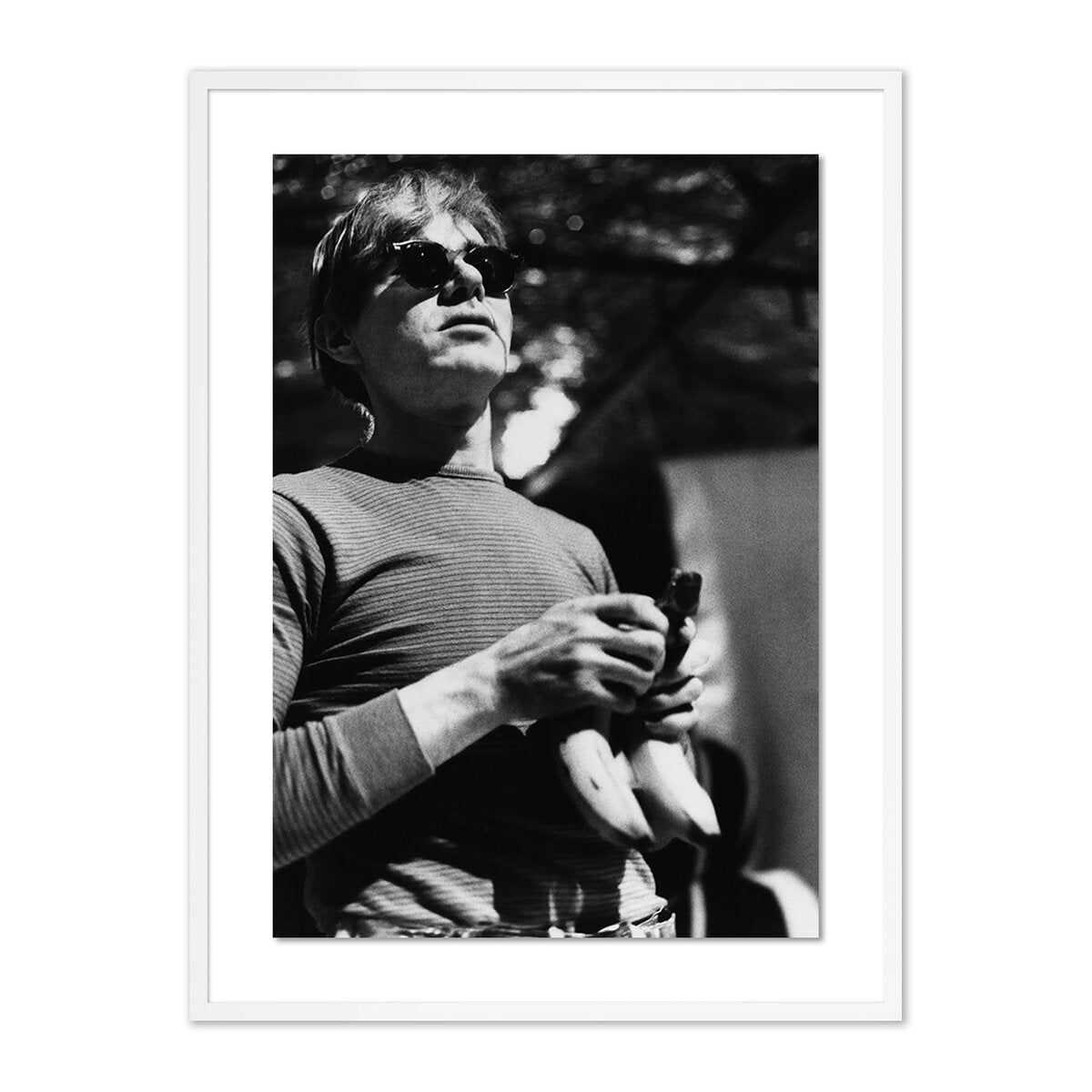 Warhol With Bananas By Getty Images