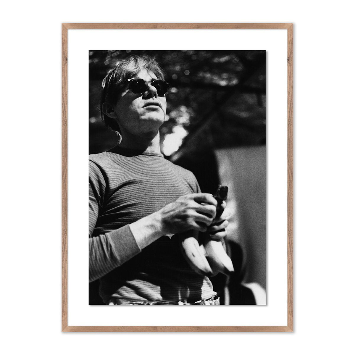 Warhol With Bananas By Getty Images