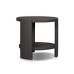 Four Hands Roca Outdoor Round Metal End Table