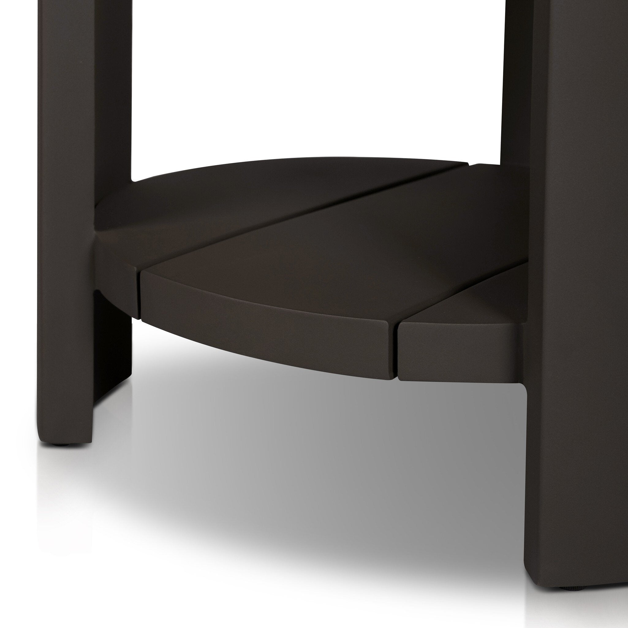 Four Hands Roca Outdoor Round Metal End Table