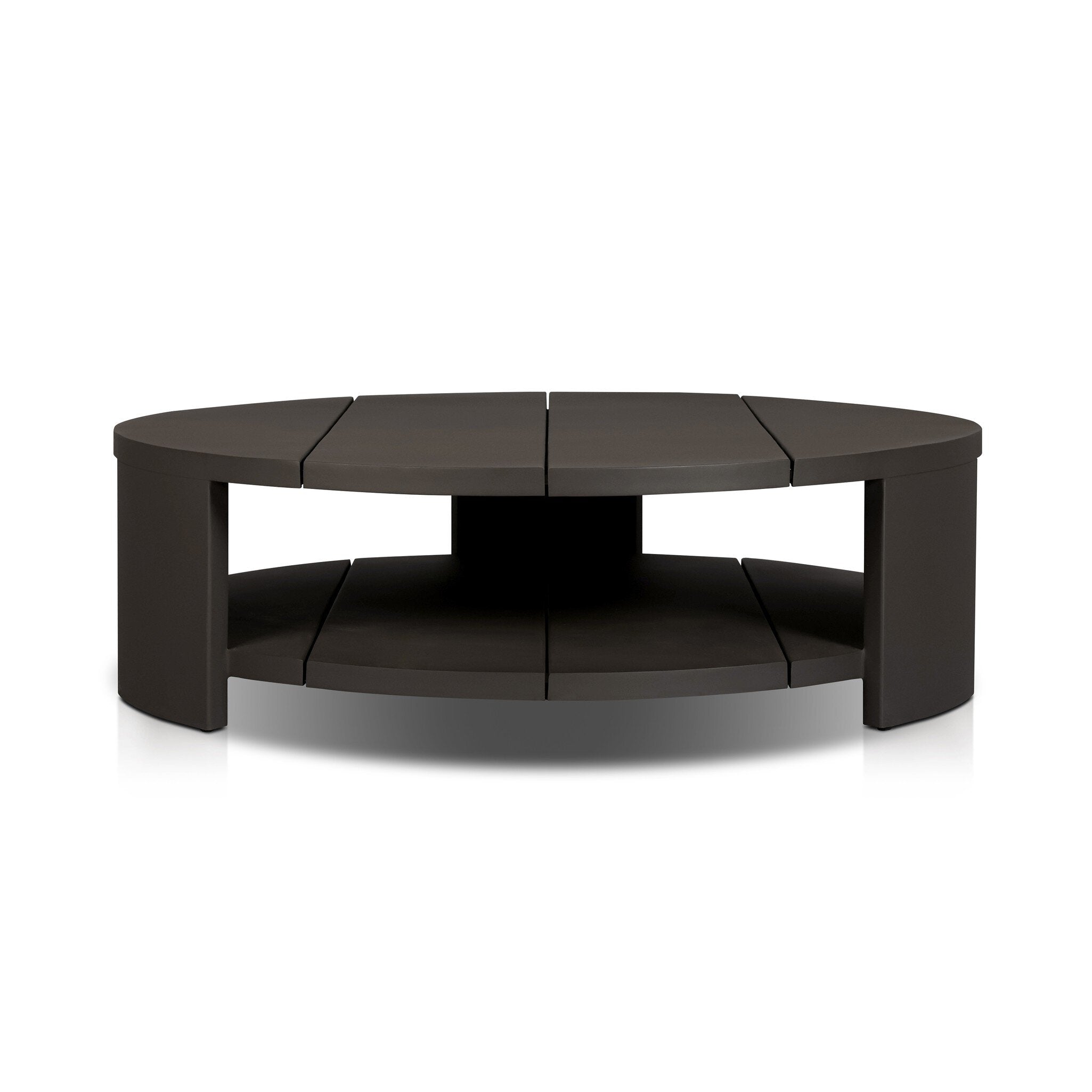 Four Hands Roca Outdoor Round Metal Coffee Table