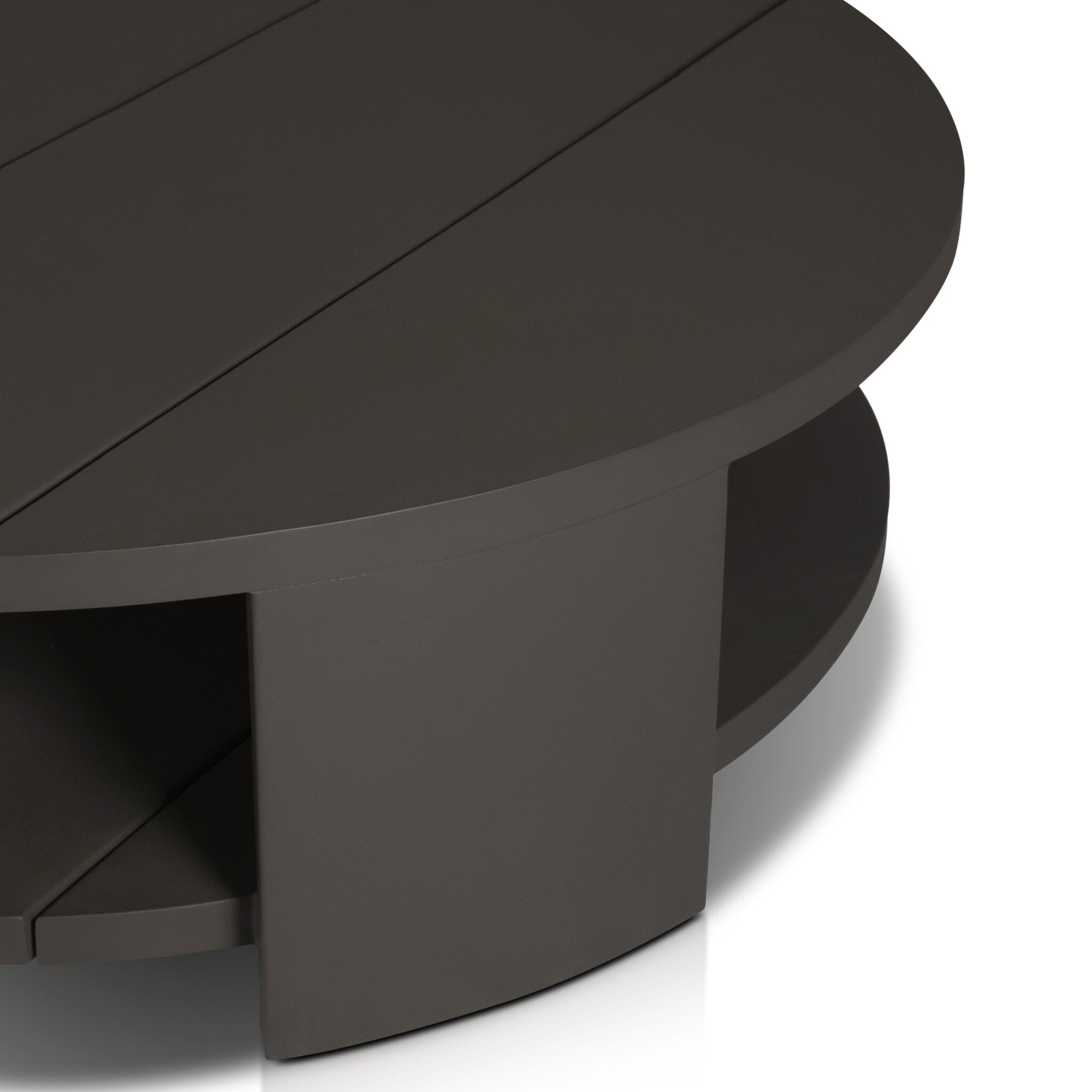 Four Hands Roca Outdoor Round Metal Coffee Table