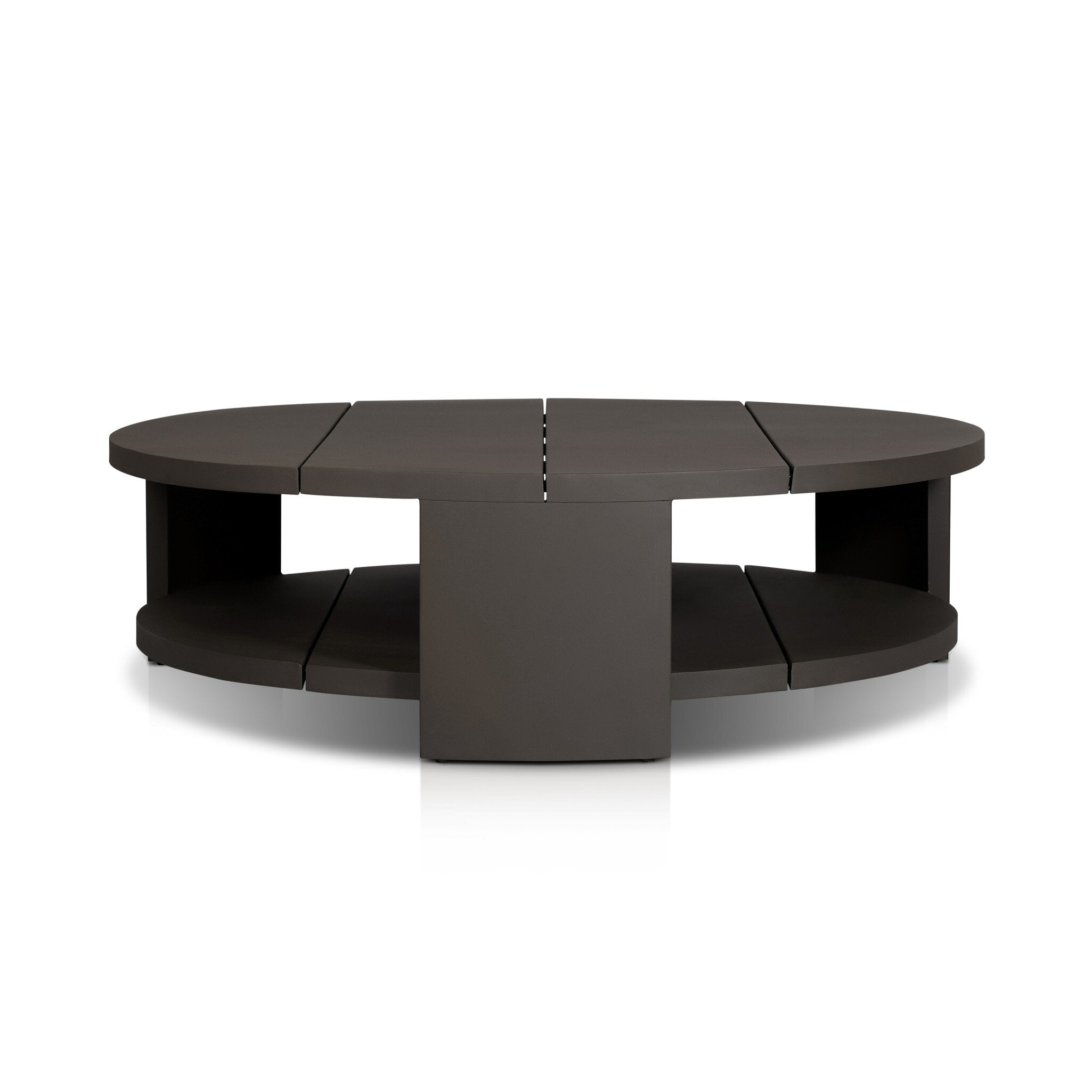 Four Hands Roca Outdoor Round Metal Coffee Table