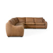 Four Hands Crawford Power Recliner 5-Piece Sectional Sofa
