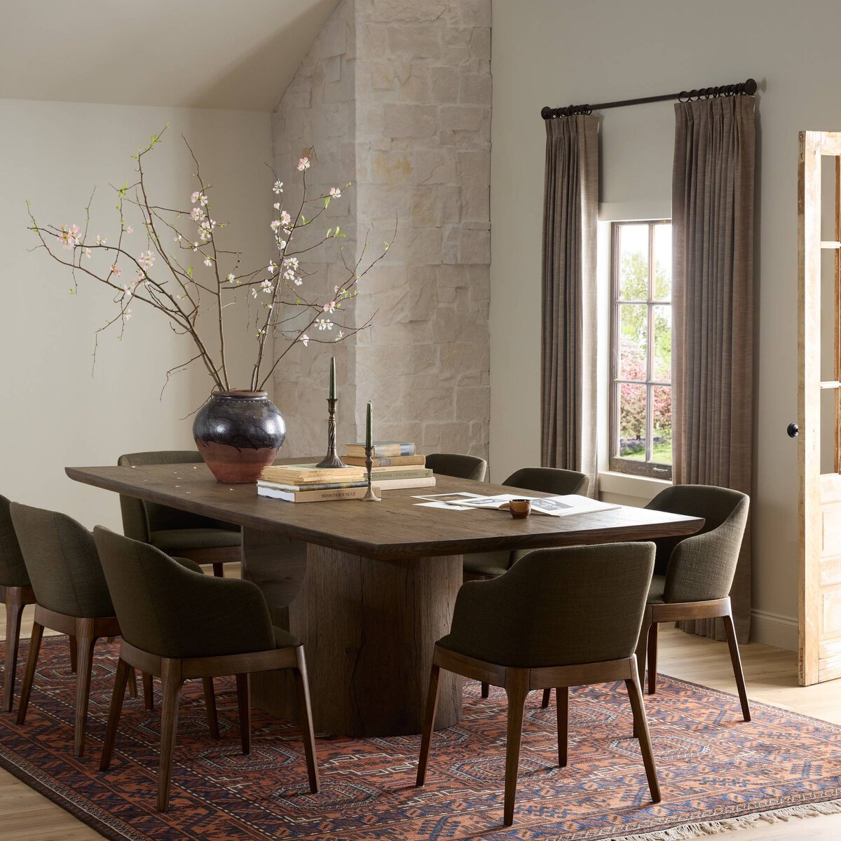 Four Hands Bevie Dining Table 98
