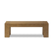 Four Hands Emeli Tawny Rubberwood Veneer Dining Bench