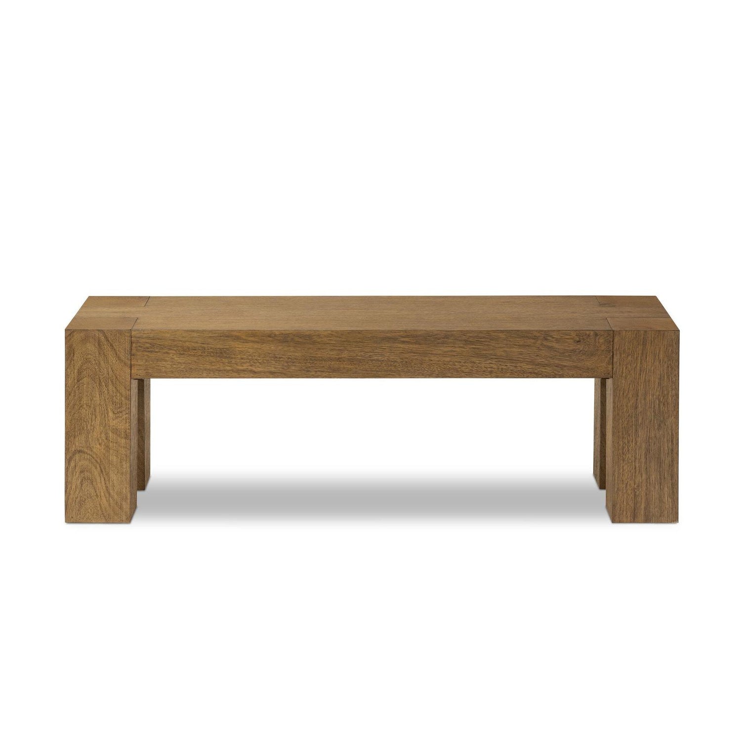 Four Hands Emeli Tawny Rubberwood Veneer Dining Bench