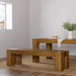 Four Hands Emeli Tawny Rubberwood Veneer Dining Bench