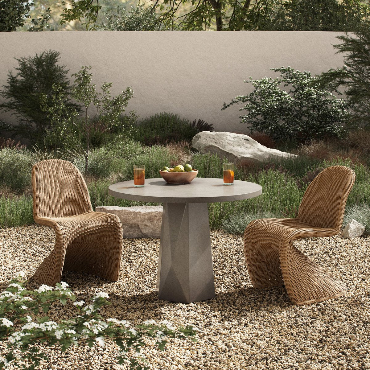Four Hands Bowman Outdoor Dining Table 42