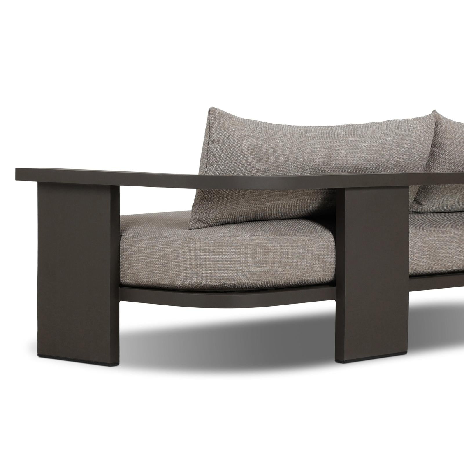 Four Hands Tahana Outdoor Metal Sofa