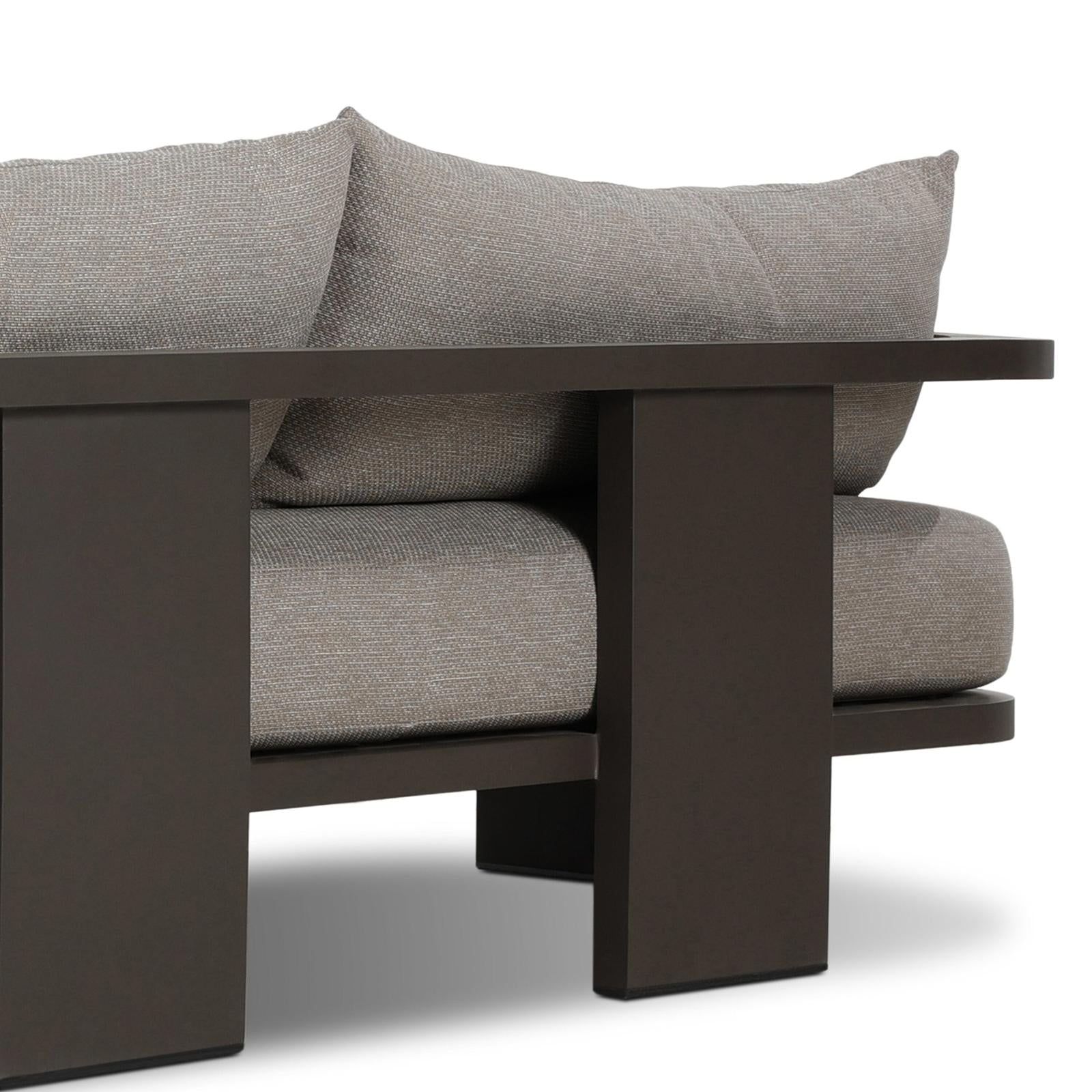Four Hands Tahana Outdoor Metal Sofa