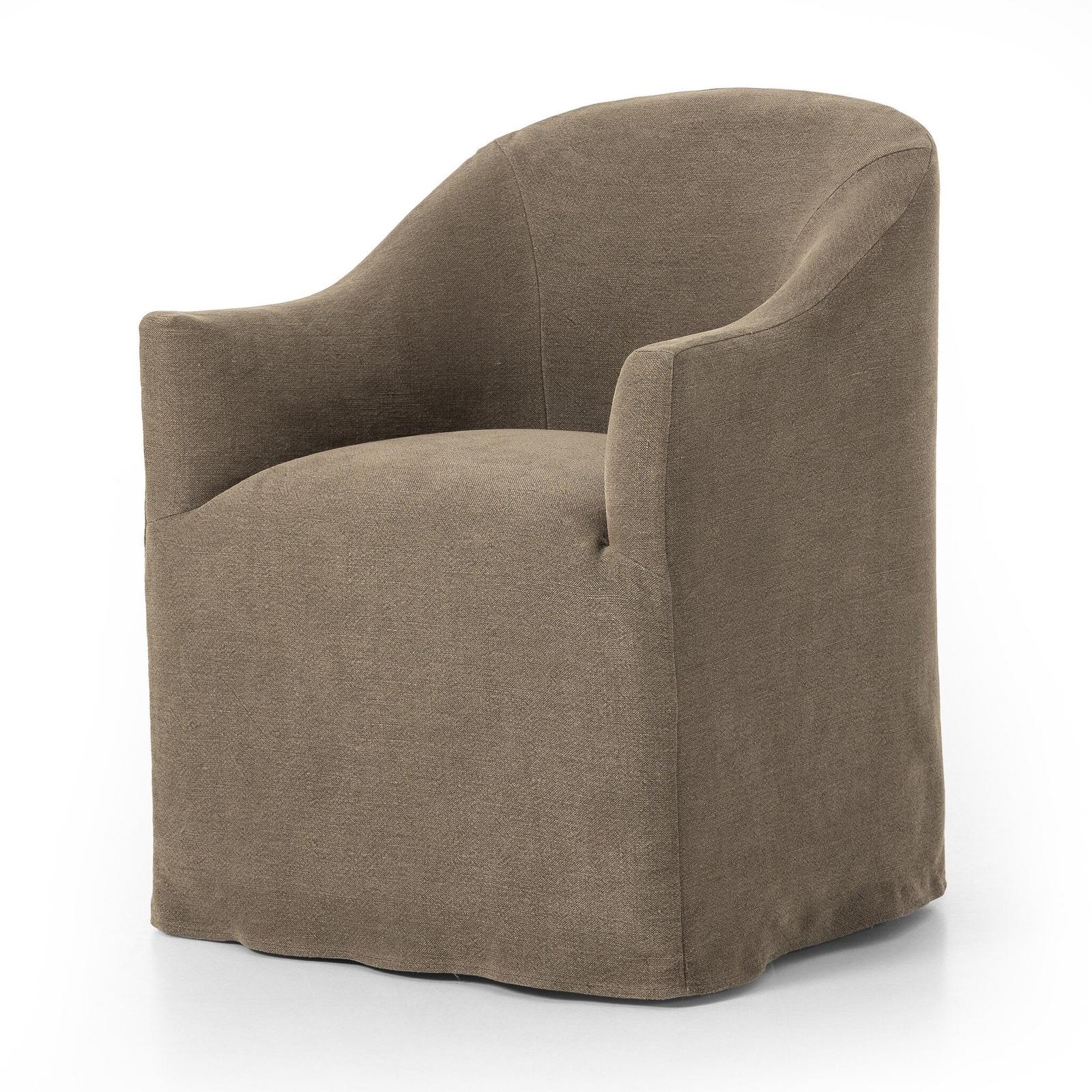 Four Hands Cove Dining Chair With Casters
