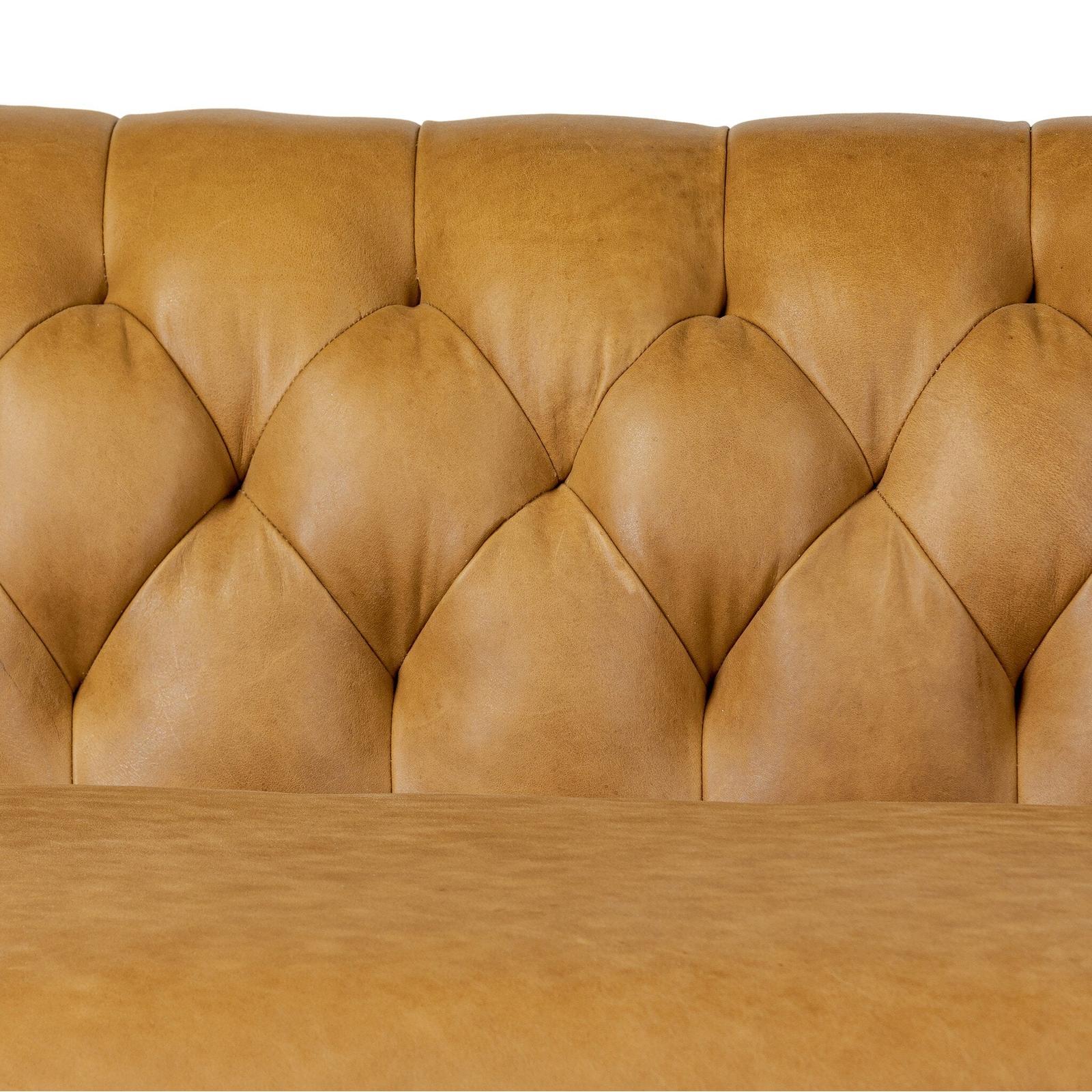Four Hands Thurston Cascara Cognac 2-Piece Sectional