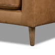 Four Hands Thurston Cascara Cognac 2-Piece Sectional