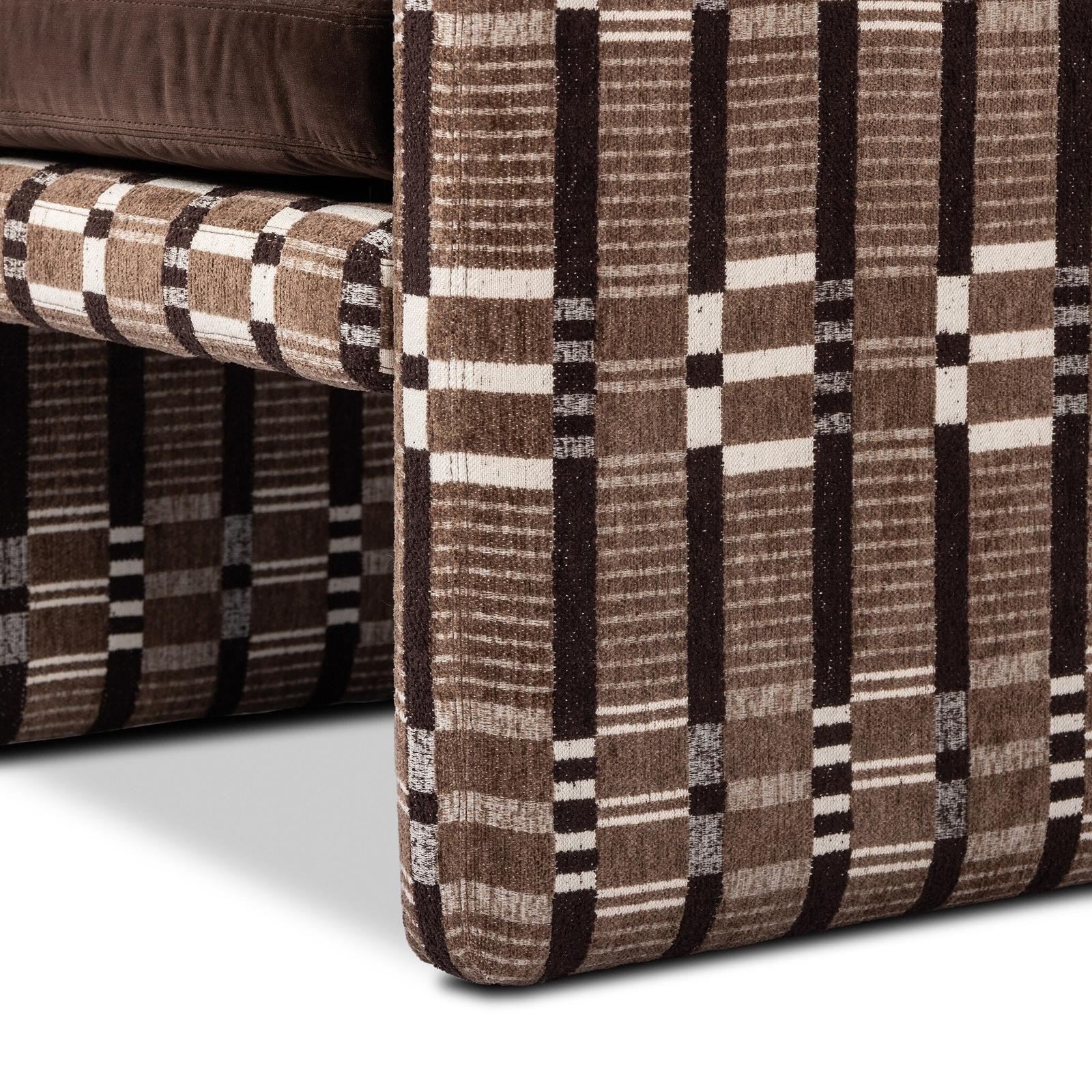 Four Hands Serena Sandhill Cocoa Ottoman