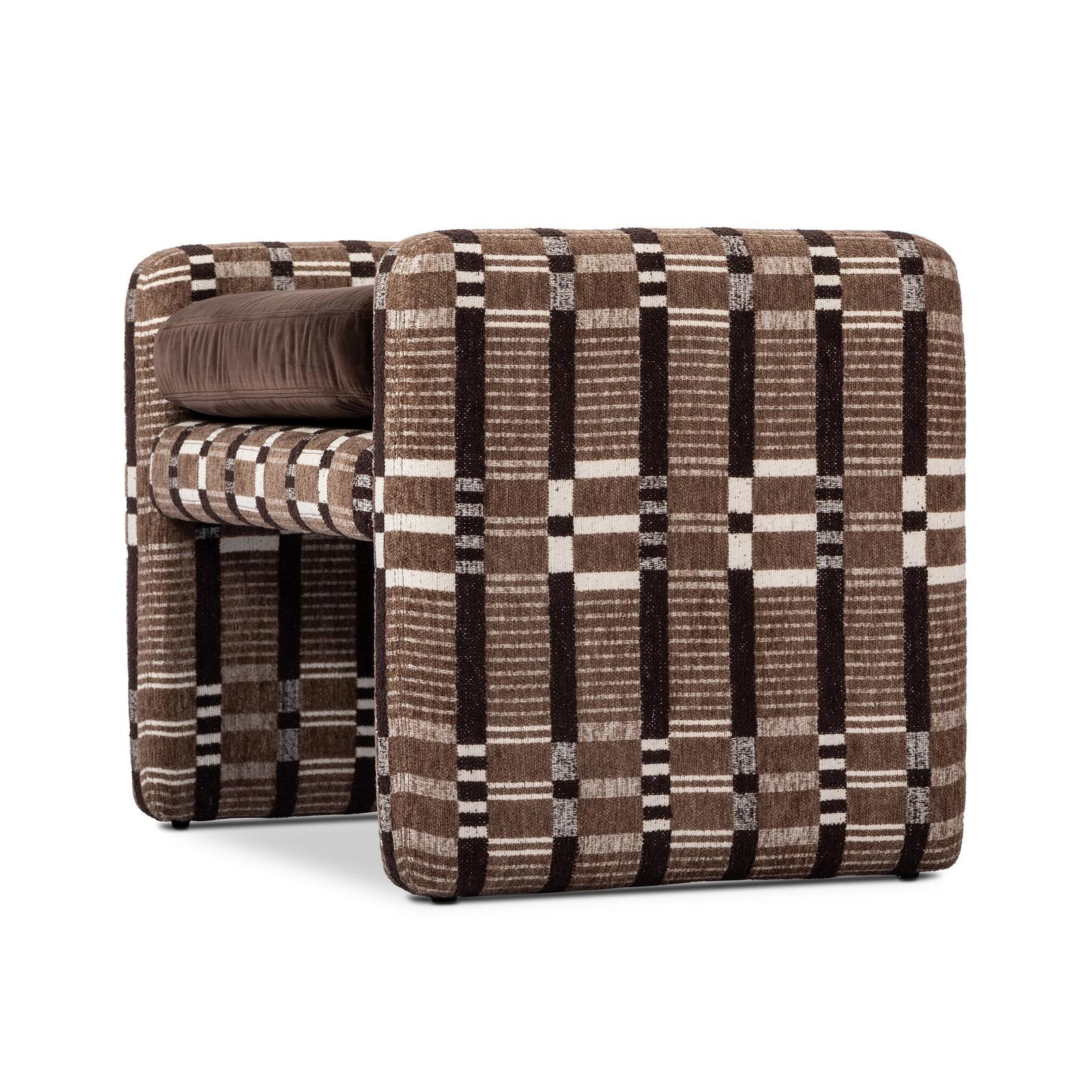 Four Hands Serena Sandhill Cocoa Ottoman